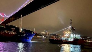 İstanbul Boğazı'nda arıza yapan gemi kurtarıldı