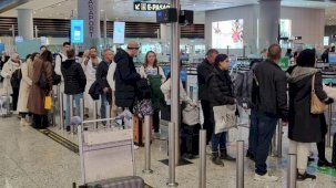 İstanbul Havalimanı'nda yarıyıl tatili yoğunluğu