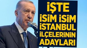 İstanbul'un 39 ilçesinde AK Parti'nin belediye başkan adayları belli oldu! İşte isim isim aday listesi...