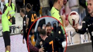 Kerem Aktürkoğlu çılgına döndü! Kırmızı kart gördü ve zorlukla soyunma odasında götürüldü