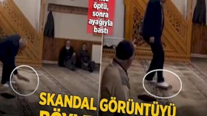 Kur'an-ı Kerim'i 3 kez kez öptü, sonra ayağıyla bastı! Tepki çeken görüntü için karar