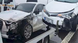 Kuzey Marmara Otoyolu'nda zincirleme kaza!