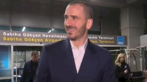 Leonardo Bonucci, Fenerbahçe için İstanbul'a geldi! Maçı tribünden takip etti