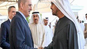 Meclis Başkanı Kurtulmuş BAE Devlet Başkanı Al Nahyan ile görüştü