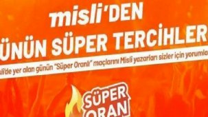 Misli'den günün süper tercihleri