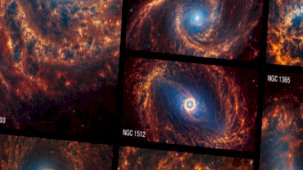 NASA 19 spiral galaksinin fotoğrafını paylaştı