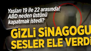 Sinagogun altında gizli tünel! Neden konunun üstü kapatılmaya çalışıldı?