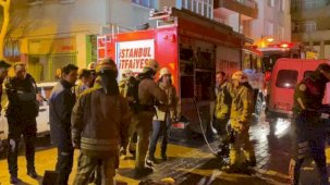 Solunum cihazından çıkan yangında son anda kurtarıldı