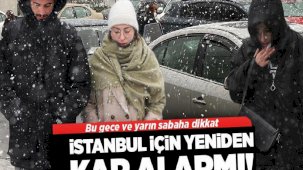 Son dakika… Meteoroloji’den İstanbul için yeniden kar alarmı! Bu gece ve yarın sabaha dikkat