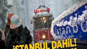 Son dakika... Uyarılar peş peşe geldi! İstanbul dahil kar alarmı