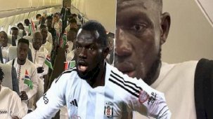 Süper Lig'in iki yıldızı ölümden döndü! Gambiya uçağında korku dolu anlar, Beşiktaş'tan açıklama geldi