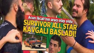 Survivor All Star kavgalı başladı! Acun Ilıcalı'nın aracı olay oldu