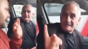 Taksicilerden 'korsan taksi' şoförüne 