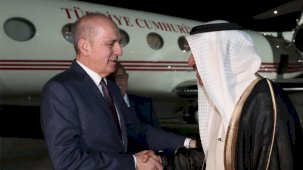 TBMM Başkanı Kurtulmuş, Birleşik Arap Emirlikleri'ne gitti