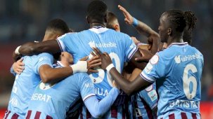 Trabzonspor, Samsunspor'u iki golle geçti