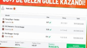 Tüm Maçlar Uzatmalarda Geldi 76 Bin TL Kazandı!