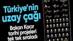 Türkiye'ye çağ atlatacak projeler: Bakan Kacır tek tek sıraladı