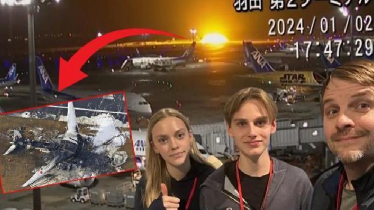 Tokyo tatili dehşete döndü! Her anını kaydetmiş: 'Ateş topu gördüm'