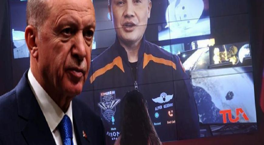 Uzay yolculuğu için geri sayım! Erdoğan: Gurur Duy Türkiye