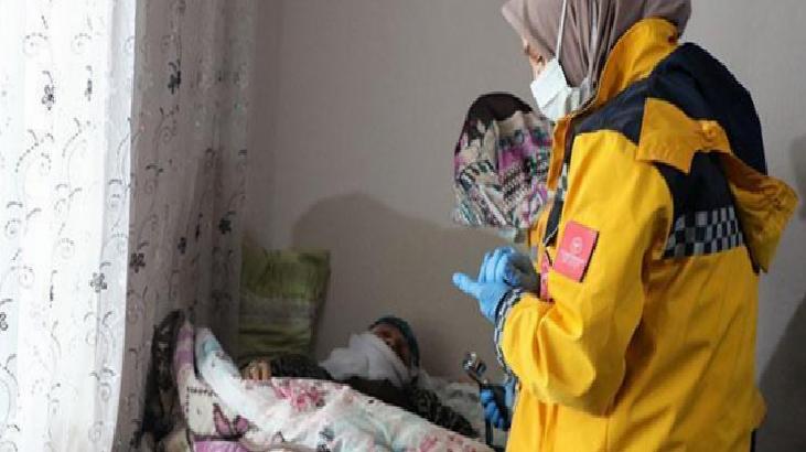 Van'da 95 yaşındaki hasta için ekipler seferber oldu