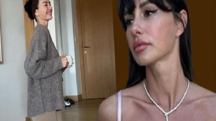 Yasemin Özilhan ev hallerini paylaştı! Kombini dikkat çekti