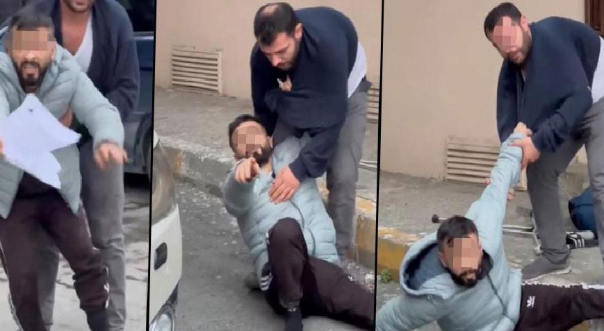 Yer: Beyoğlu! Yerlerde süründü 'bize büyü yapmışlar' deyip arkadaşını gösterdi