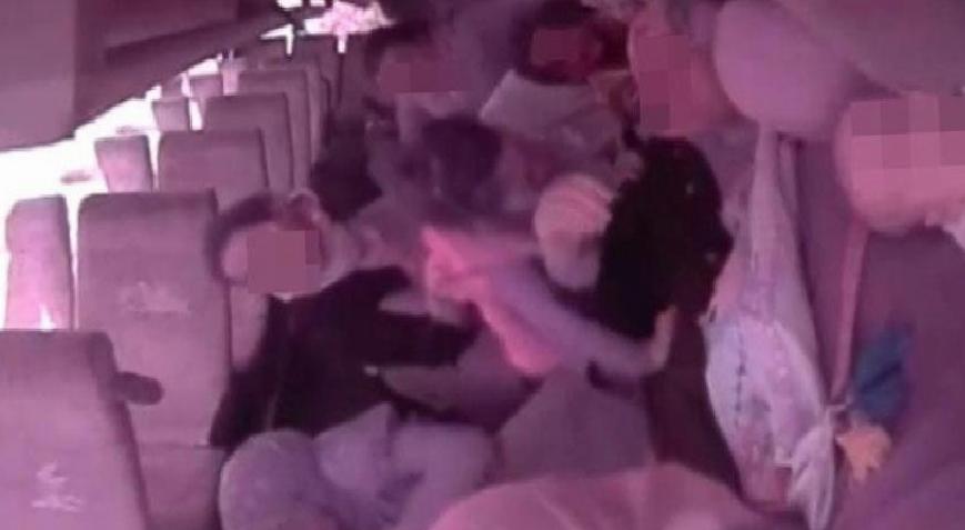 6 kişinin öldüğü, 37 kişinin yaralandığı korkunç kazanın görüntüleri ortaya çıktı