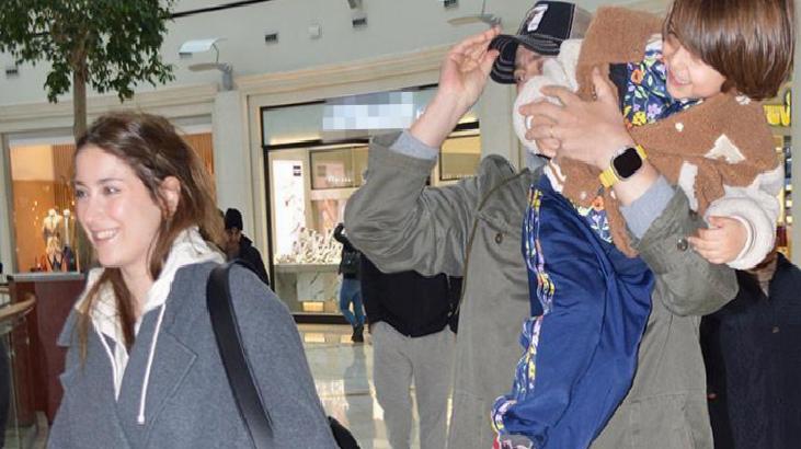 Ali Atay-Hazal Kaya çiftinin aile saadeti!