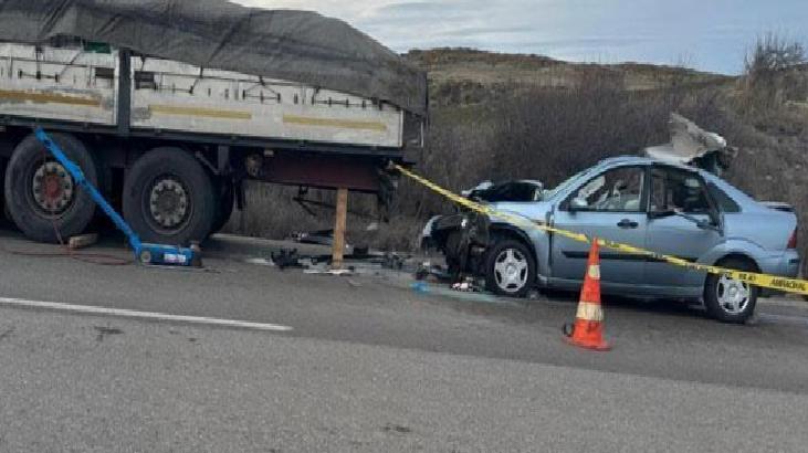 Ankara'da feci kaza! 2 kişi hayatını kaybetti