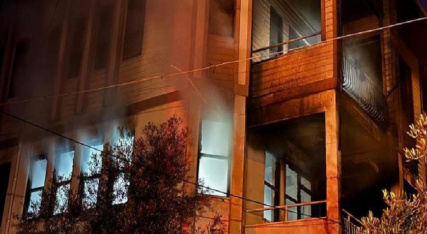 Antalya'da korkutan yangın! Komşular çığlıklara koştu