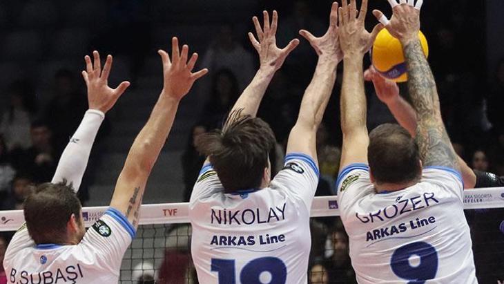Arkas Spor, CEV Kupası'na veda etti!