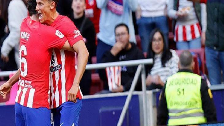 Atletico Madrid, Las Palmas'ı farklı geçti!