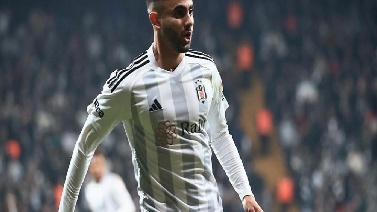 Beşiktaş'a Rachid Ghezzal'dan kötü haber! İlk 11'den çıkarıldı