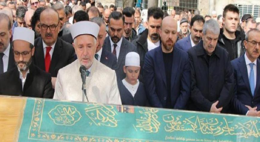 Bilal Erdoğan’ın kayınpederinin babası bugün son yolculuğuna uğurlandı