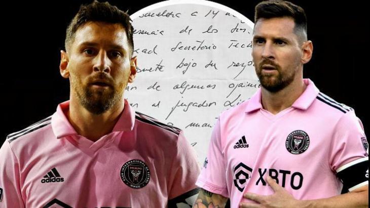 Bir peçete 300 bin sterlin! Lionel Messi'nin Barcelona'daki ilk sözleşmesi açık artırmada