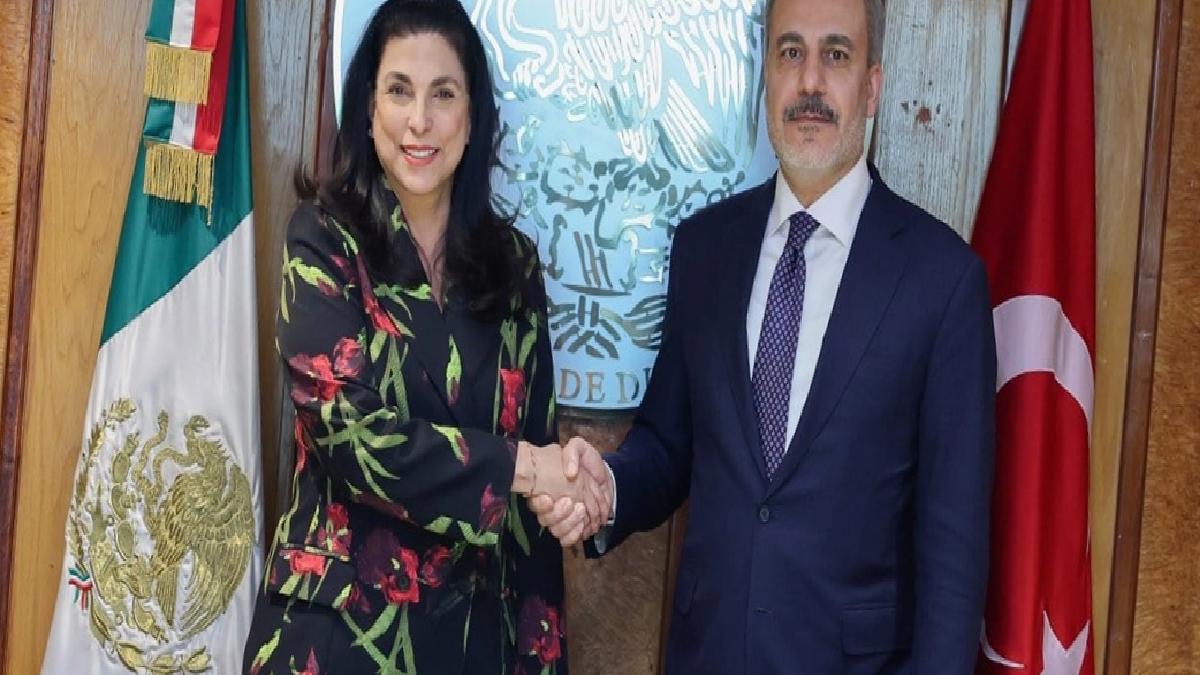 Dışişleri Bakanı Fidan'ın Meksika temasları: Temsilciler Meclisi Başkanı Castillo'yla görüştü