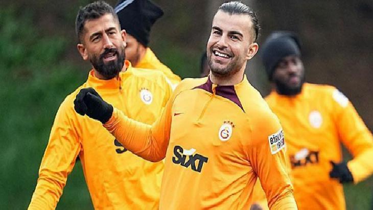Galatasaray'da Sparta Prag maçı öncesi taktik çalışması
