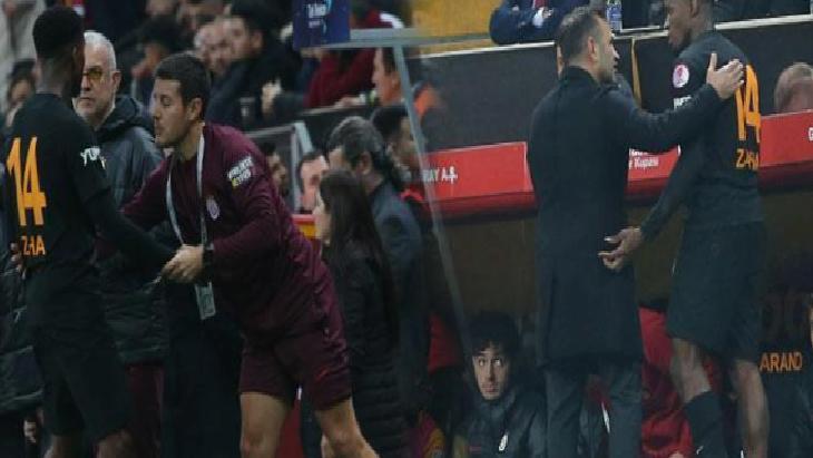 Galatasaray'da Zaha'dan Okan Buruk'a değişiklik tepkisi!