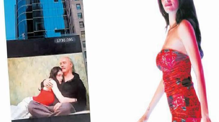 ‘İnci Taneleri’ Times Square’ı süsledi!