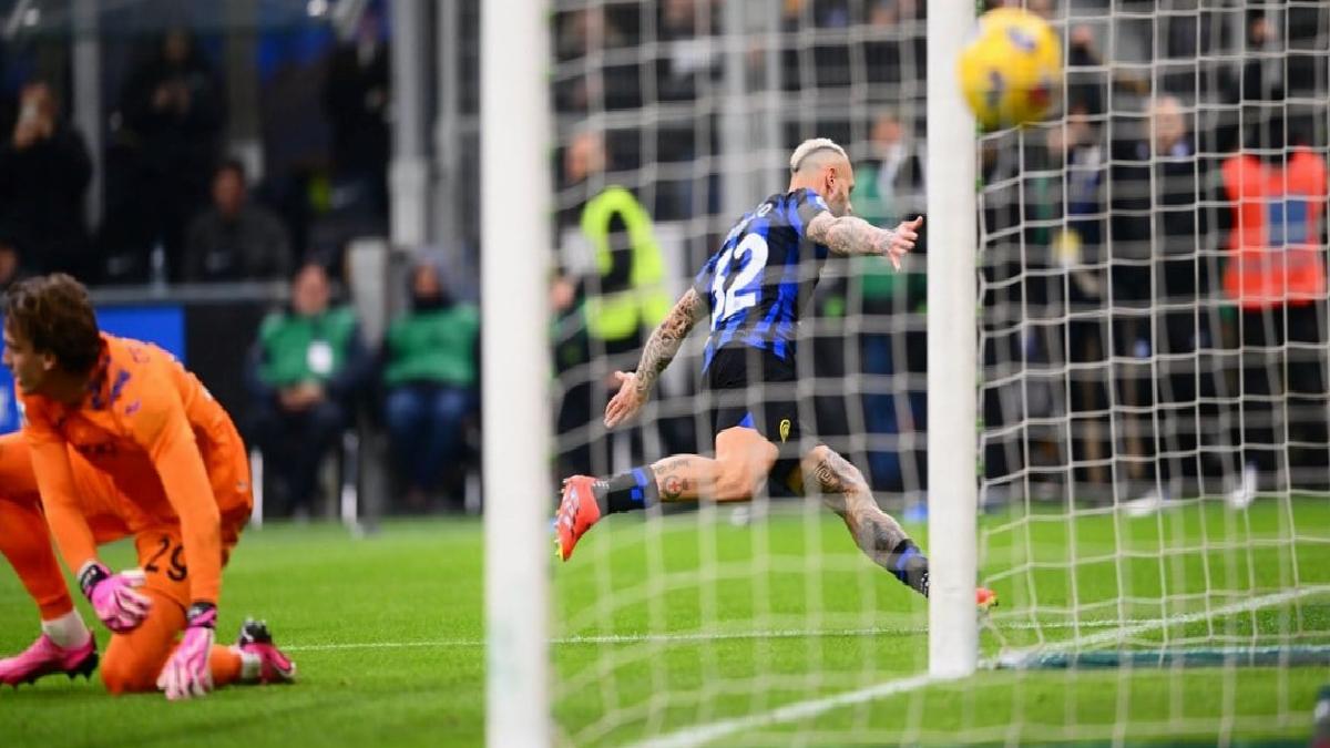 Inter erteleme maçında Atalanta'ya fark attı