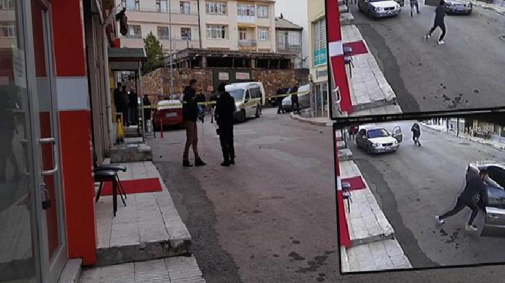 Konya'da husumetlisini silahla yaraladı! O anlar anbean kaydedildi