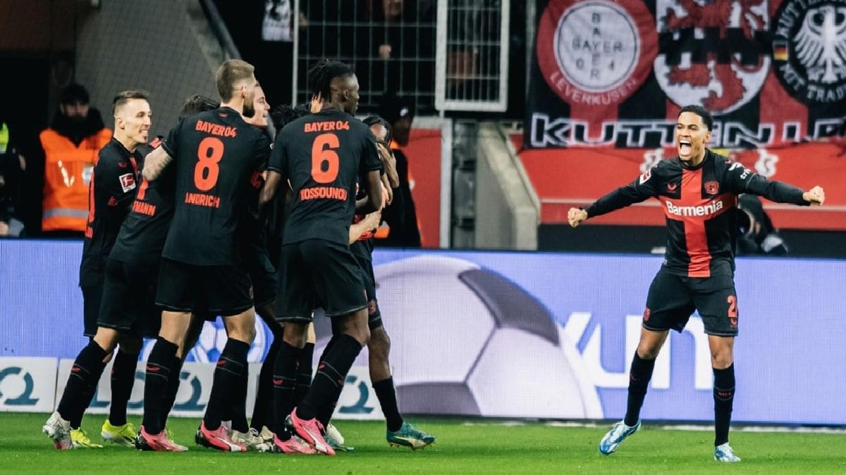 Mainz'ı mağlup eden Bayer Leverkusen tarihe geçti