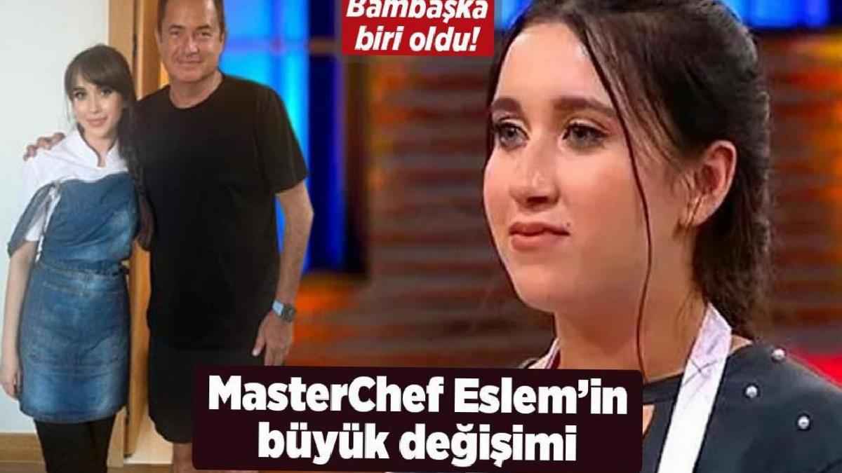 MasterChef Eslem Sena Yurt'un değişimi herkesi şaşırttı!