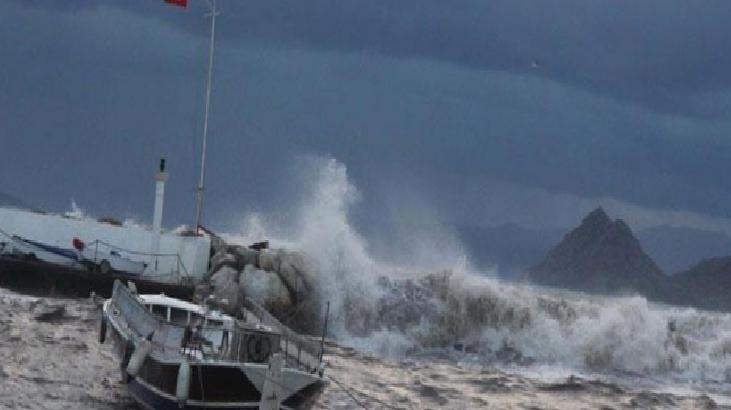 Meteoroloji açıkladı! Muğla için 'yağış' ve 'fırtına' uyarısı: Seferler iptal edildi