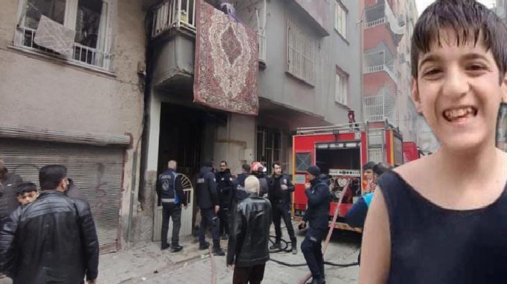 Şanlıurfa'da binanın giriş katında yangın! 1 ölü, 4 yaralı