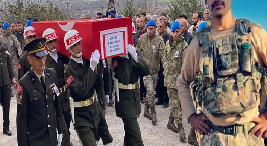 Şehit asker memleketi Osmaniye’de toprağa verildi
