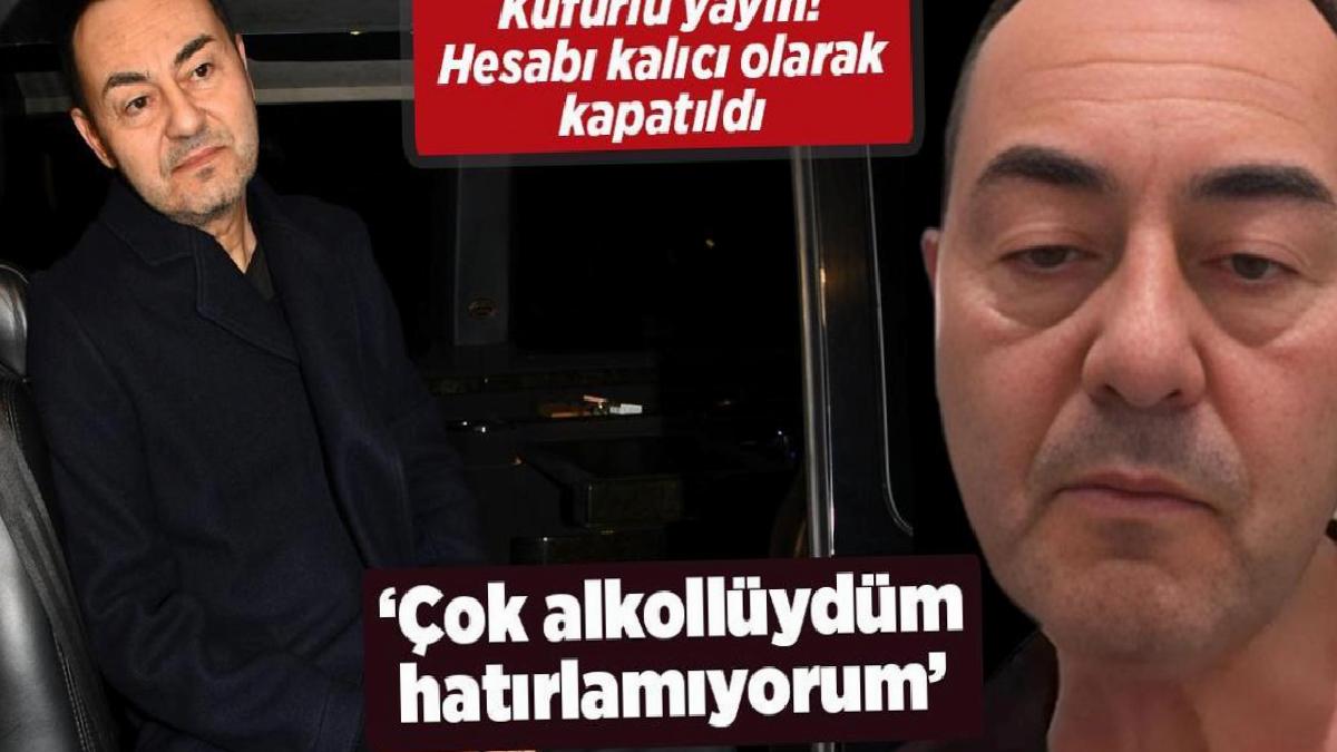 Serdar Ortaç özür diledi! 'Çok alkollüydüm hatırlamıyorum'