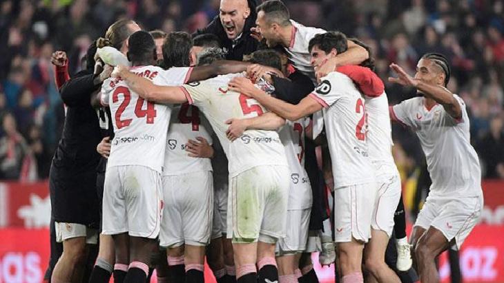 Sevilla'dan Atletico Madrid'e soğuk duş!