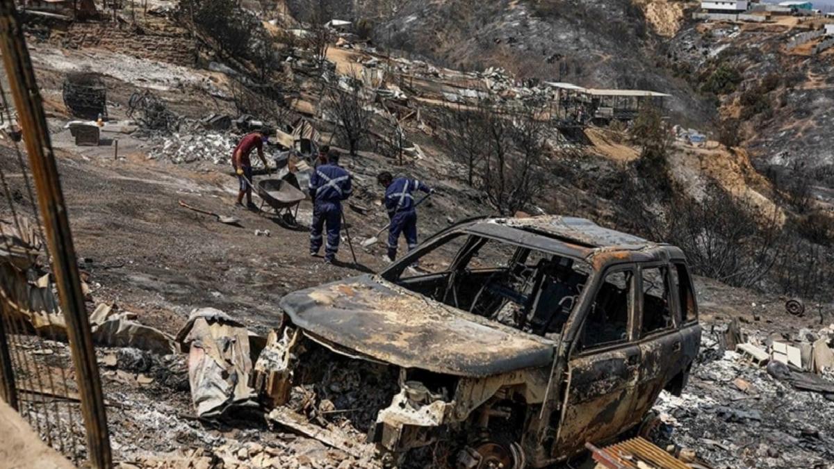 Şili'de orman yangınları: Ölü sayısı 112 oldu