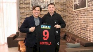 A Milli Takım Teknik Direktörü Montella, Şota Arveladze ile buluştu